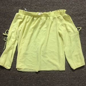 Off the shoulder top